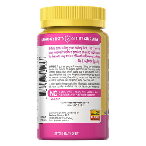 Sundance, Prenatal Multi + DHA Gummies Natural Fruit Flavor, 60 Count