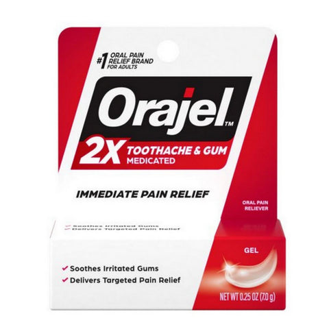 2X Toothache And Gum Medicated 0.25 Oz by Orajel