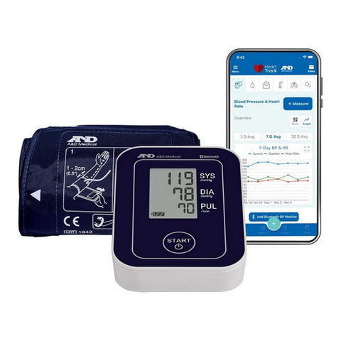 Upper Arm Wireless Blood Pressure Monitor With Bluetooth UA-651BLE 1 Count by A & D