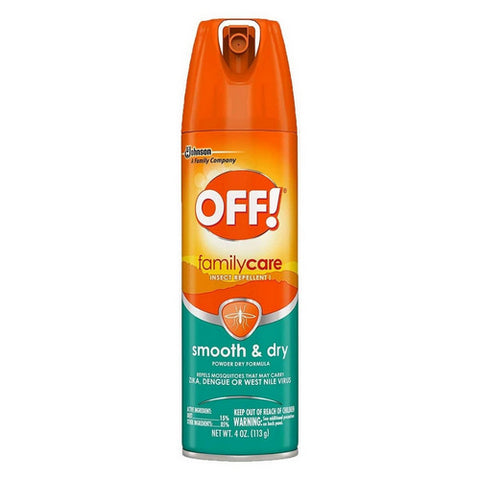 FamilyCare Mosquito Repellent Bug Spray Smooth And Dry 4 Oz by Off!