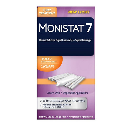 7-Day Treatment Applicators Cream 1.59 Oz by Monistat