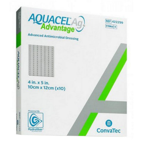 Aquacel Advantage Silver Dressing Box Of 10 by Convatec