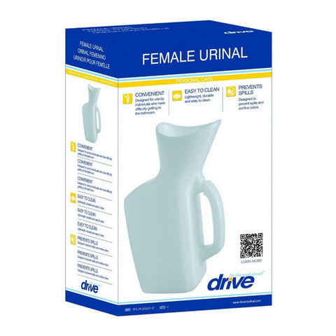 Lifestyle Incontinence Aid Female Urinal 1 Count by Drive Medical