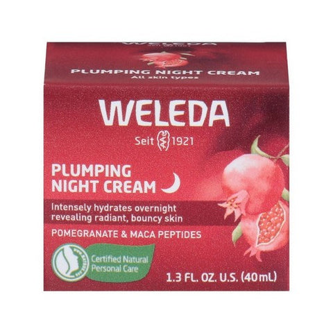 Plumping Night Cream Pomegranate And Maca Peptides 1.3 Oz by Weleda