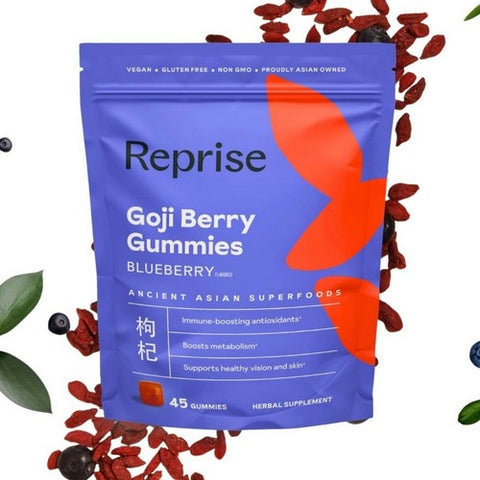 Goji Berry Gummies Blueberry 45 Count by Reprise