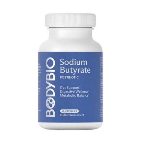 Sodium Butyrate 60 Capsules by BodyBio
