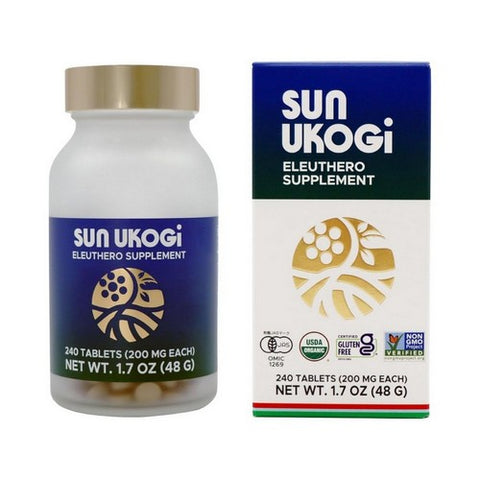 Sun Ukogi Organic Eleuthero Root Supplement 240 Tablets by Sun Chlorella