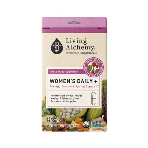 Daily Women Plus Energy Immune and Aging Support 60 Capsules by Living Alchemy