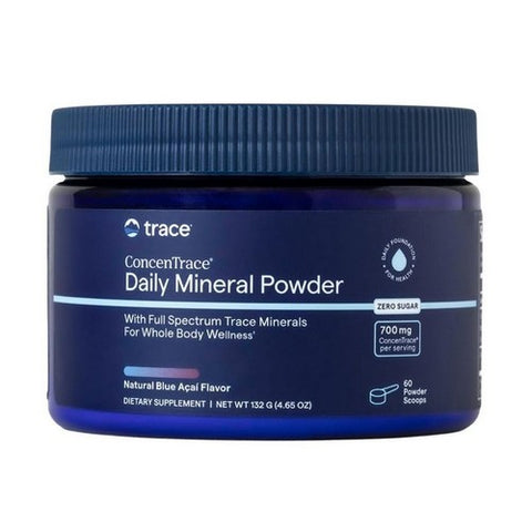ConcenTrace Daily Mineral Powder Blue Acai 6.35 Oz by Trace Minerals