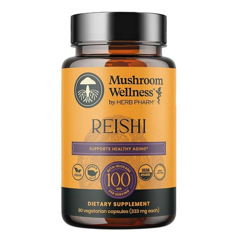 Mushroom Wellness Reishi 90 Count by Herb Pharm