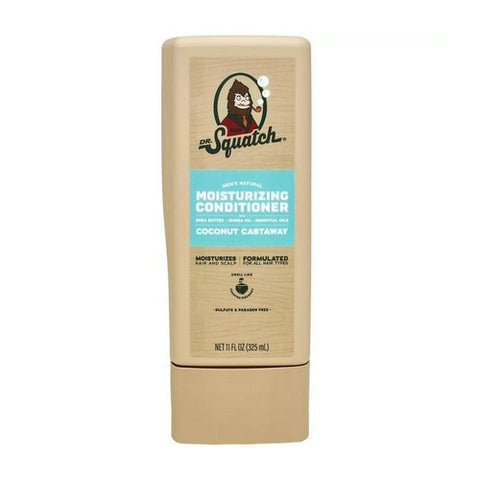 Dr. Squatch, Men's Natural Conditioner Coconut Castaway, 11 Oz Dr. Squatch