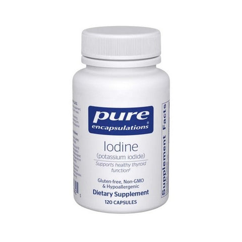 Iodine (Potassium Iodide) 120 Caps by Pure Encapsulations
