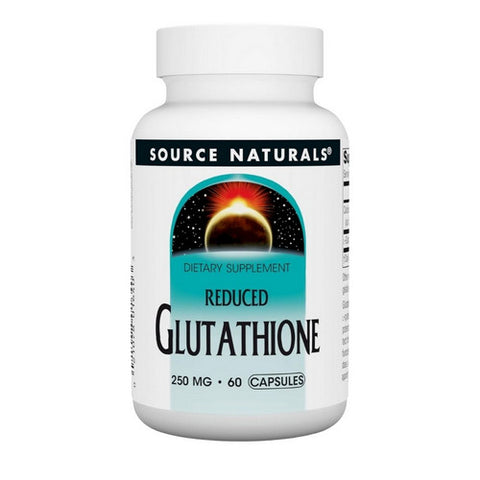 Source Naturals, Reduced Glutathione, 60 Caps