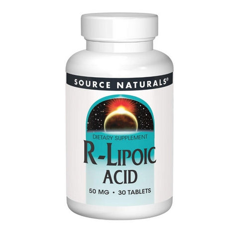 Source Naturals, R-Lipoic Acid, 50 mg, 30 Tabs