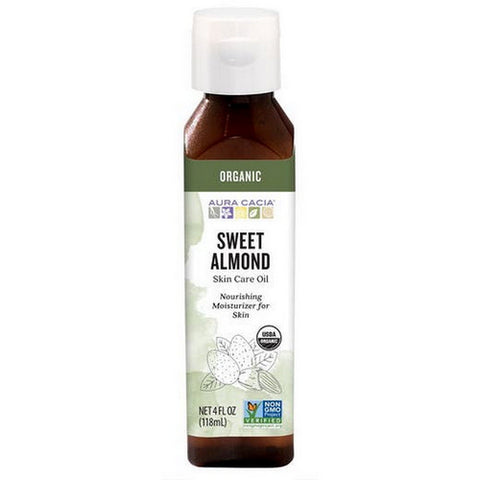 Aura Cacia, Organics Skin Care, Sweet Almond 4 fl oz