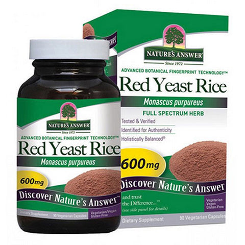 Nature's Answer, Red Yeast Rice, 600 mg, 90 Caps