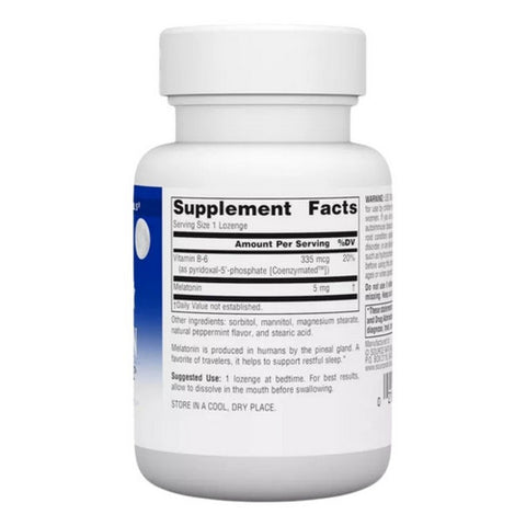 Source Naturals, Melatonin, 2.5 mg, Sublingual Peppermint 50 Tabs