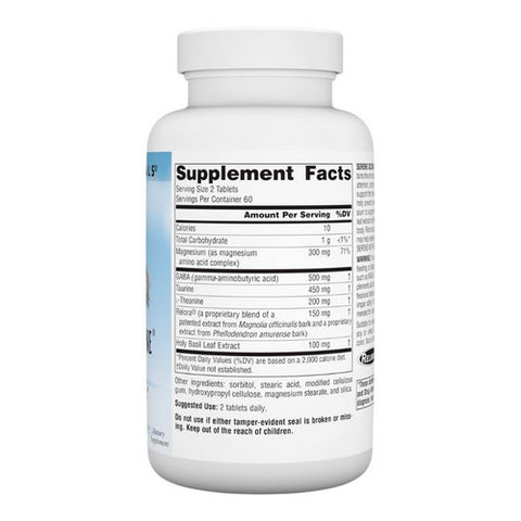 Source Naturals, Theanine Serine, W/relora 120 Tabs