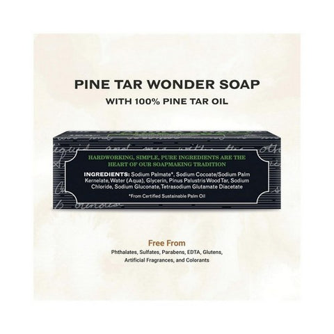 Grandpa's Brands Company, Pine Tar Soap, Bath Size 4.25 Oz