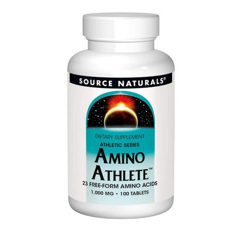 Source Naturals, Amino Athlete, 1000 MG, 100 Tabs