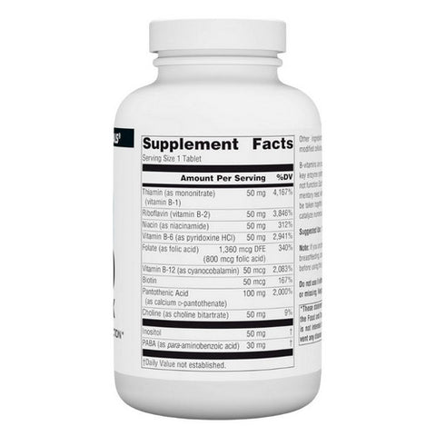 Source Naturals, B-50 Complex, 50 mg, 250 Tabs