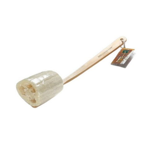 Earth Therapeutics, Loofah Back Massager Brush, 1 EACH