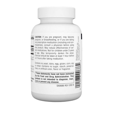 Source Naturals, Charcoal, 260 MG, 100 Caps