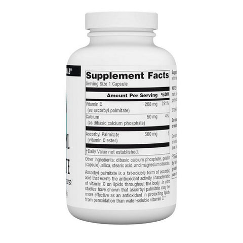 Source Naturals, Ascorbyl Palmitate, 500 mg, 180 Caps