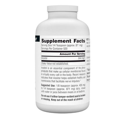 Source Naturals, Pure Inositol, Powder 16 oz