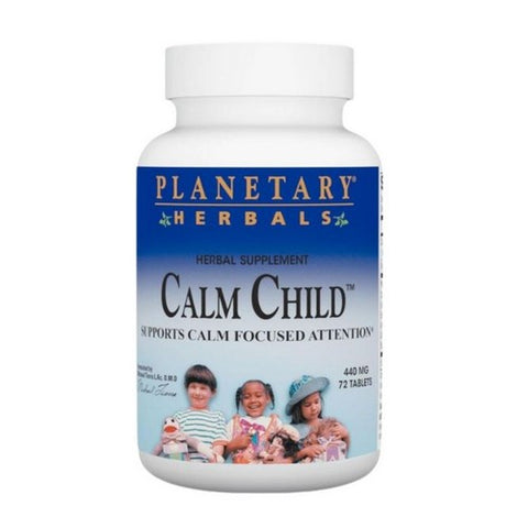Planetary Herbals, Calm Child, 432 mg, 72 Tabs