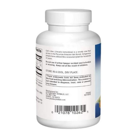 Planetary Herbals, Cat's Claw, 750 mg, 90 Tabs