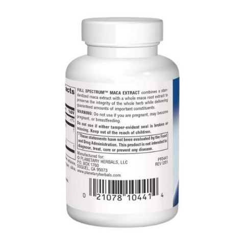 Planetary Herbals, Full Spectrum Maca Extract, 325 mg, 30 Tabs