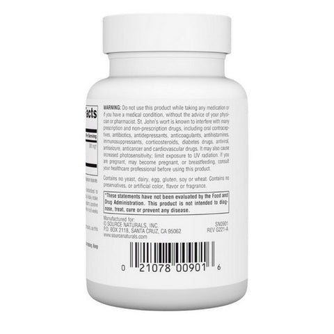 Source Naturals, St. John's Wort, 300 MG, 120 Caps