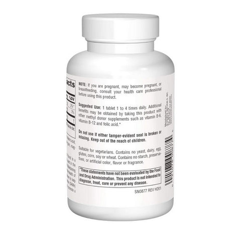 Source Naturals, TMG, 750 mg, 120 Tabs