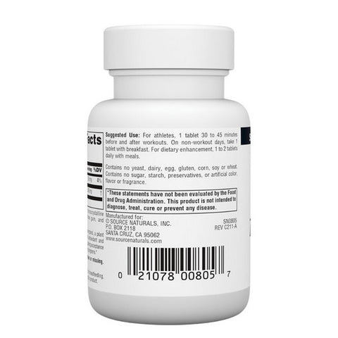 Source Naturals, Athletic Series Trans-Ferulic Acid, 250 MG, 60 Tabs