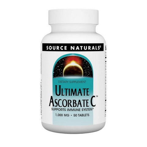 Source Naturals, Ultimate Ascorbate C, 1000 mg, 50 Tabs