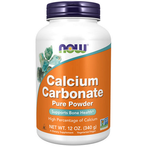 Now Foods, Calcium Carbonate Powder, 12 OZ