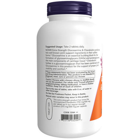 Now Foods, Glucosamine & Chondroitin, 240 Tabs