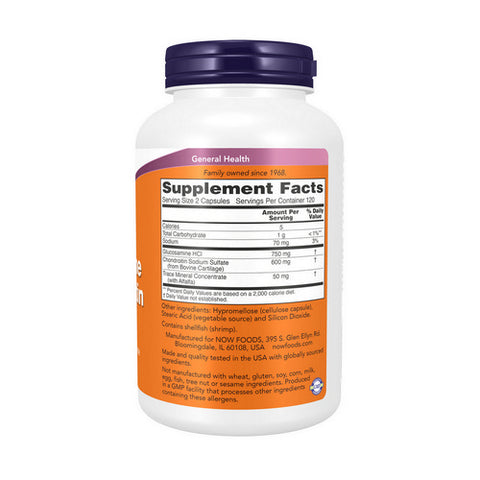 Now Foods, Glucosamine & Chondroitin, 240 Caps