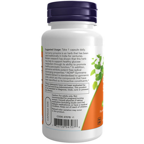 Now Foods, Gymnema Sylvestre, 400 mg, 90 Caps