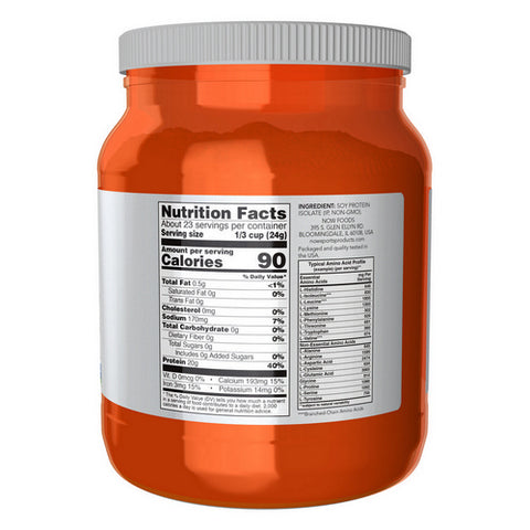 Now Foods, Soy Protein Isolate, 1.2 lbs