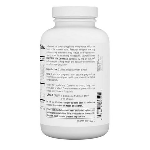 Source Naturals, Genistein Soy Complex, 1000 mg, 120 Tabs