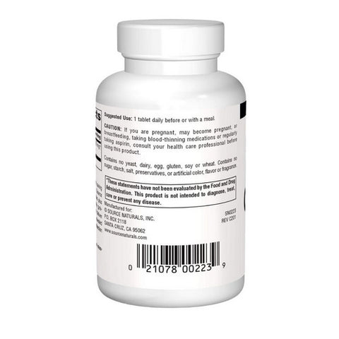 Source Naturals, Ginkgo-24 Biloba Extract, 120 MG, 120 Tabs