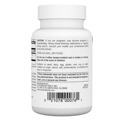 Source Naturals, Ginkgo-24 Biloba Extract, 40 MG, 120 Tabs Source Naturals
