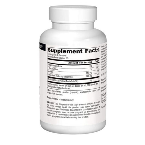 Source Naturals, Modified Citrus Pectin, 750 mg, 60 Caps