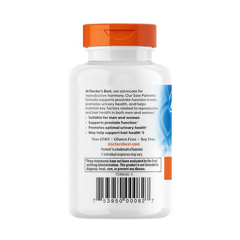 Doctors Best, Best Saw Palmetto, 320 mg, 60 Softgels
