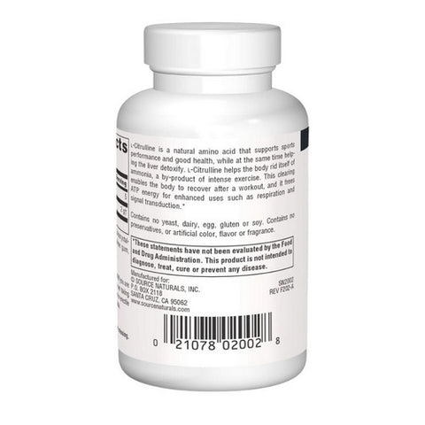 Source Naturals, L-Citrulline, 1000 mg, 30 Tabs