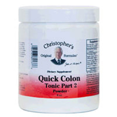 Dr. Christophers Formulas, Quick Colon, D-tox Powder 8 Oz