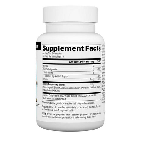 Source Naturals, Ahcc, 750 mg, 30 Caps