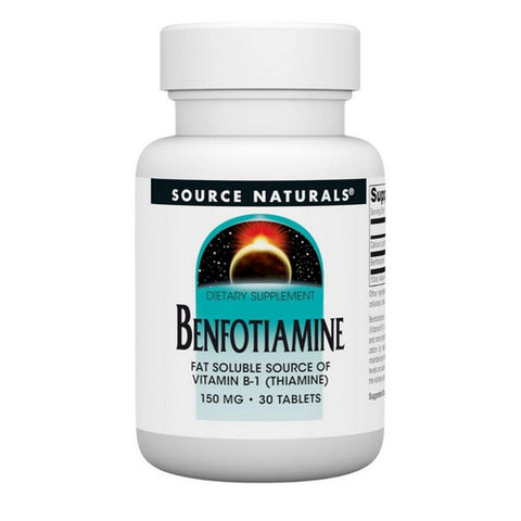 Source Naturals, Benfotiamine, 150 mg, 30 Tabs